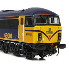 Load image into Gallery viewer, NEW! Bachmann 35-776 Class 69 69001 'Mayflower' GBRf (UK & US Flags) Diesel Locomotive