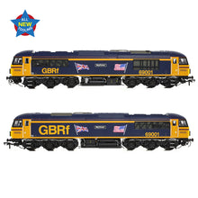 Load image into Gallery viewer, NEW! Bachmann 35-776 Class 69 69001 'Mayflower' GBRf (UK & US Flags) Diesel Locomotive