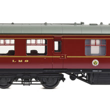 Load image into Gallery viewer, Bachmann Branchline - 39-780 - LMS 50ft Inspection Saloon LMS Crimson Lake - Era 3 (00 Gauge)