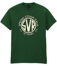 Load image into Gallery viewer, 2026 Spring Steam Gala - 50 years Round Logo T shirt