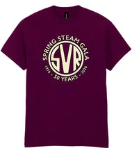 Load image into Gallery viewer, 2026 Spring Steam Gala - 50 years Round Logo T shirt