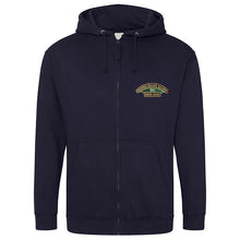 Load image into Gallery viewer, SVR 60th Anniversary Logo Zip Hoodie