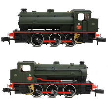 Load image into Gallery viewer, HALF PRICE! EFE Rail N gauge WD Austerity Saddle Tank Army 92 'Waggoner' Army Green 85506