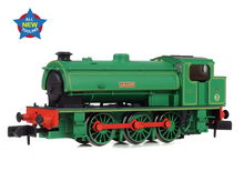 Load image into Gallery viewer, HALF PRICE! EFE Rail N gauge WD Austerity Saddle Tank 'Amazon' National Coal Board Lined Green 85504