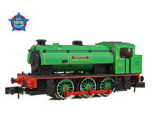 Load image into Gallery viewer, HALF PRICE! EFE Rail N gauge WD Austerity Saddle Tank 7 'Robert' National Coal Board Lined Green 85510