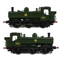 Load image into Gallery viewer, Bachmann 32-198 GWR 8750 Pannier Tank 3650 GWR Green (Shirtbutton)