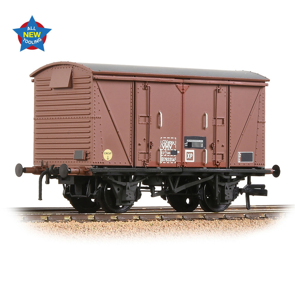 Bachmann Branchline - 38-874 - BR 12T 'Vanwide' Ventilated Van BR Bauxite - Era 7