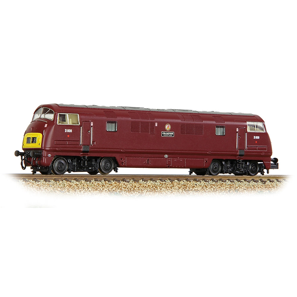 Graham Farish - 371-600B - Class 42 'Warship' D809 'Champion' BR Maroon (Small Yellow Panels)