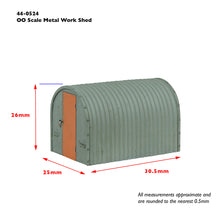 Load image into Gallery viewer, Scenecraft 44-0524 Metal Workman&#39;s Hut OO Gauge
