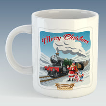 Load image into Gallery viewer, SVR Christmas Mug (with optional coaster)
