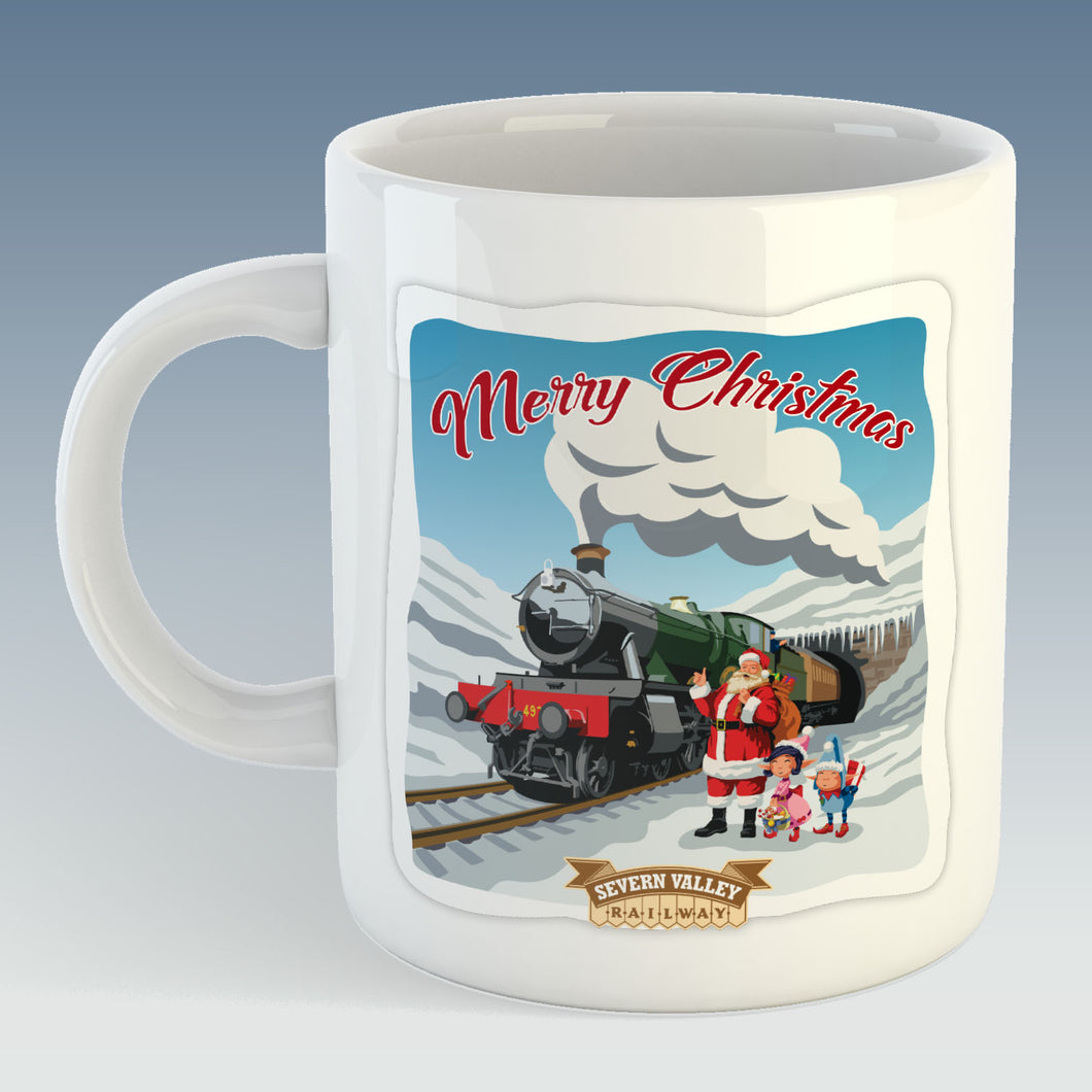 SVR Christmas Mug (with optional coaster)