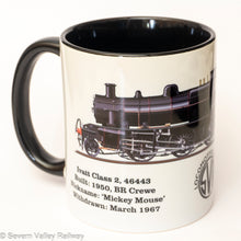 Load image into Gallery viewer, NEW DESIGNS ADDED! Locomotives of the SVR Collection - Steam Mugs
