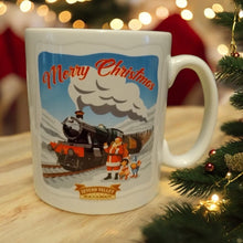 Load image into Gallery viewer, SVR Christmas Mug (with optional coaster)
