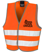 Load image into Gallery viewer, Kids Hi Viz 'Train Driver' vest
