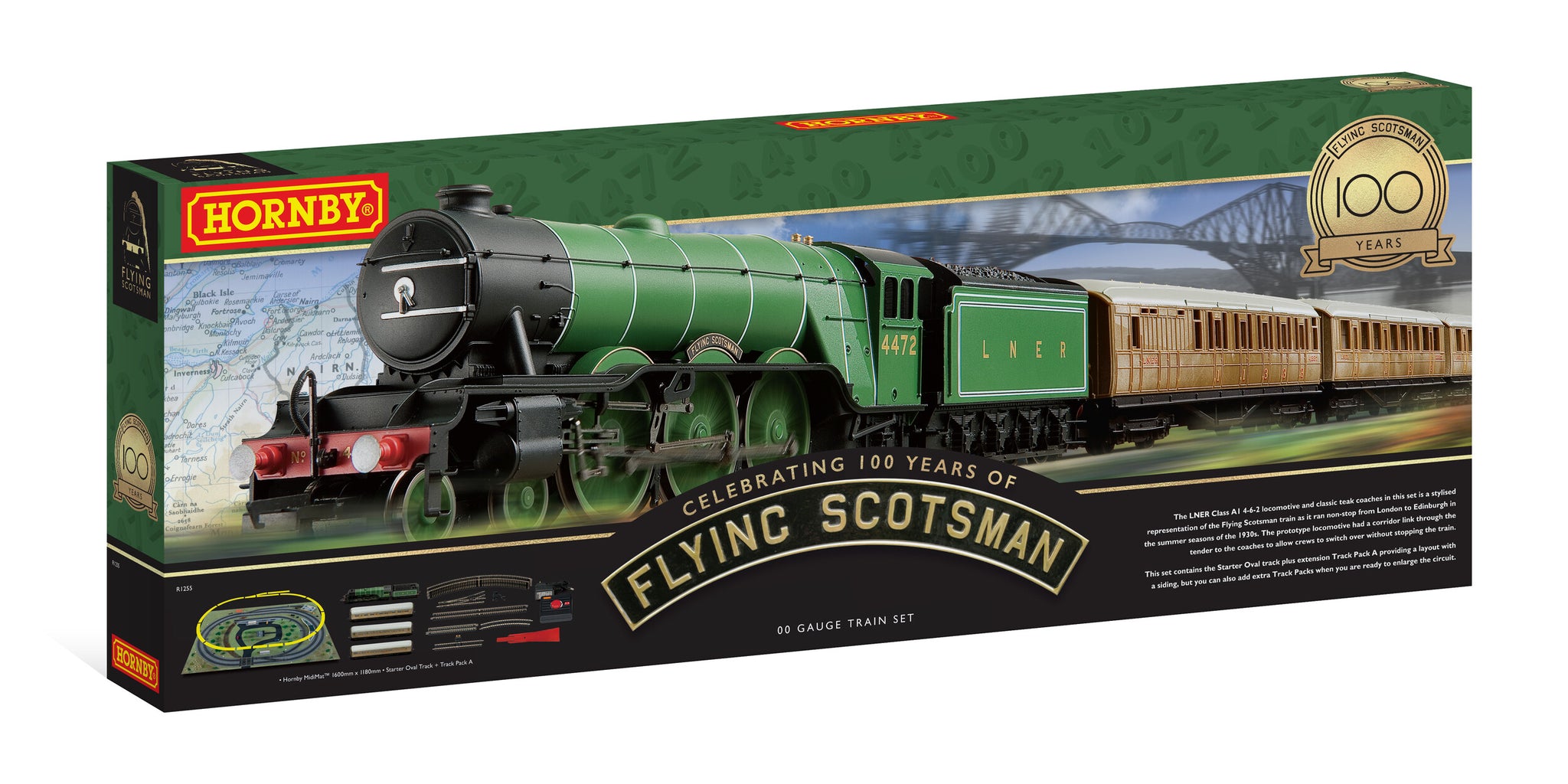 Hornby R1255M Flying Scotsman Train Set Official SVR Shop