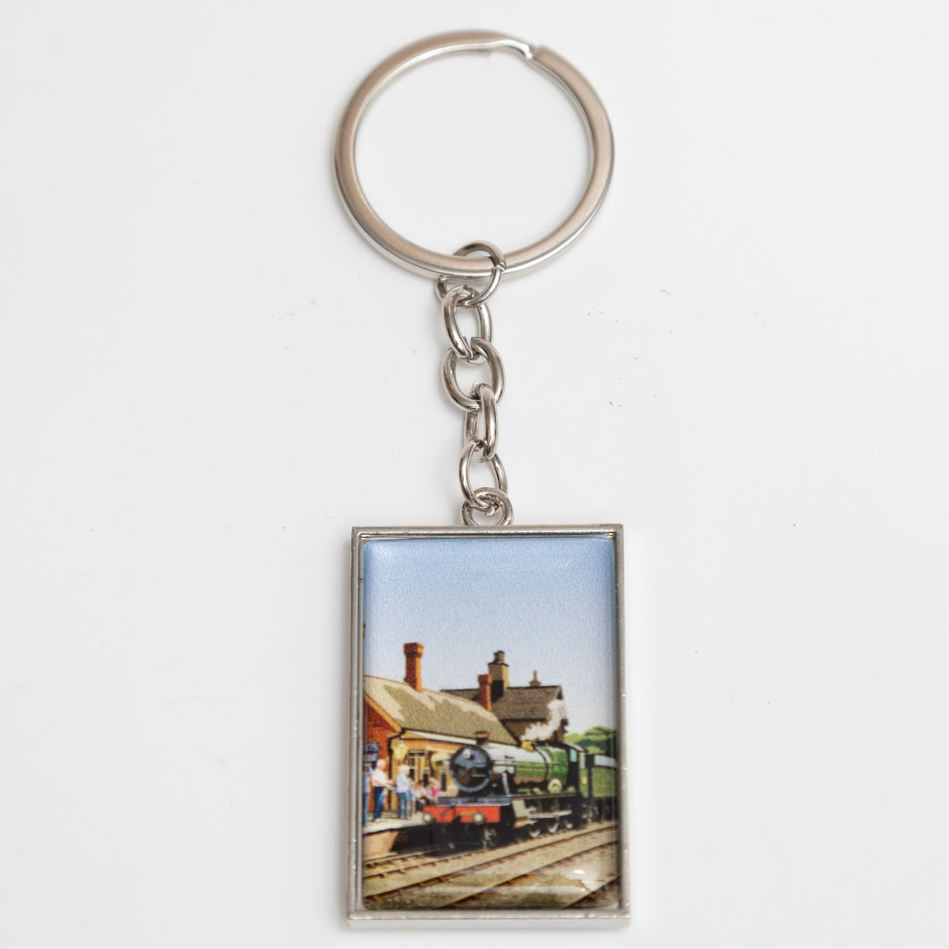 Severn Valley Railway - Double Sided Acrylic Metal Keyring