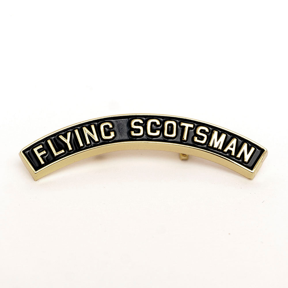 Flying Scotsman nameplate Pin Badge