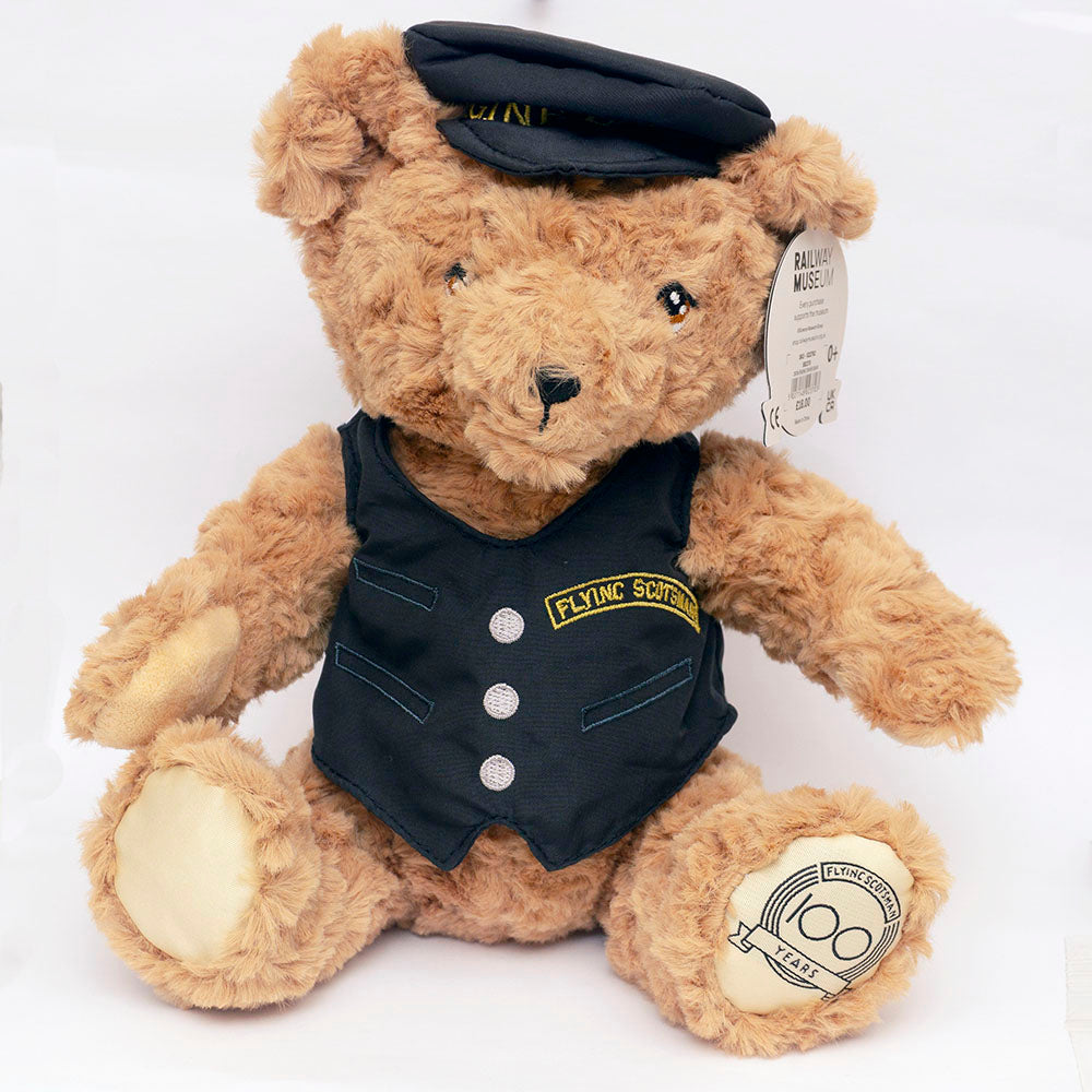 Flying Scotsman Plush Bear