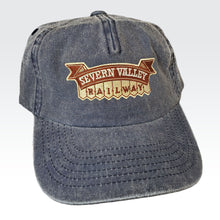 Load image into Gallery viewer, Vintage Heavy Washed Cotton Cap - SVR Logo
