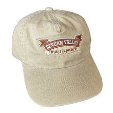 Load image into Gallery viewer, Vintage Heavy Washed Cotton Cap - SVR Logo
