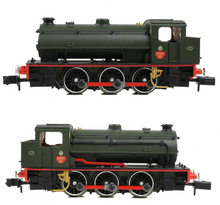 Load image into Gallery viewer, HALF PRICE! EFE Rail N gauge WD Austerity Saddle Tank Army 92 &#39;Waggoner&#39; Army Green 85506
