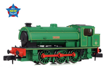 Load image into Gallery viewer, HALF PRICE! EFE Rail N gauge WD Austerity Saddle Tank &#39;Amazon&#39; National Coal Board Lined Green 85504
