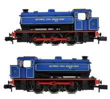 Load image into Gallery viewer, HALF PRICE! EFE Rail N gauge WD Austerity (J94) Saddle Tank No.12 National Coal Board Kent Lined Blue 85503
