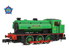 Load image into Gallery viewer, HALF PRICE! EFE Rail N gauge WD Austerity Saddle Tank 7 &#39;Robert&#39; National Coal Board Lined Green 85510
