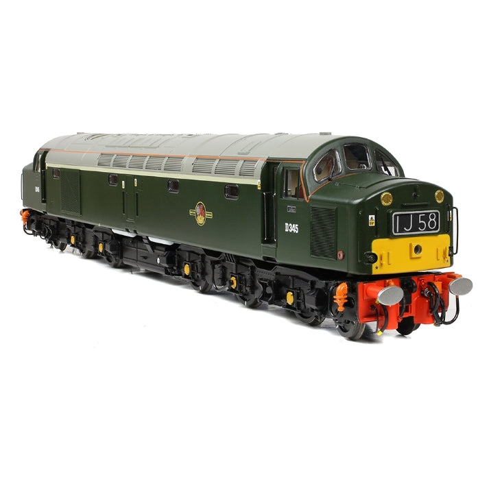 Bachmann Class 40 Centre Headcode D345 BR Green (Small Yellow Panels) 32-491