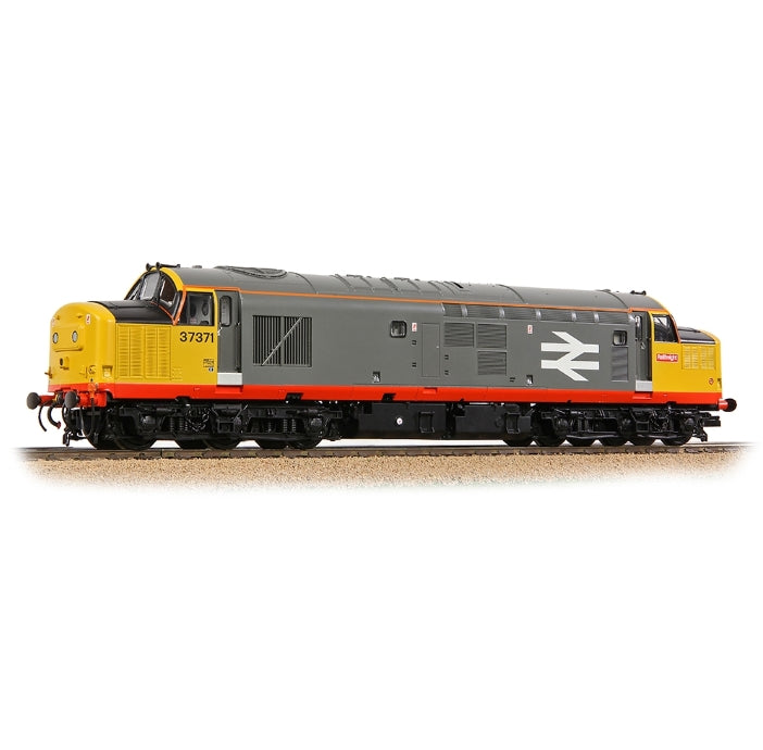 Bachmann Class 37/0 Centre Headcode 37371 BR Railfeight (Red Stripe) 35-305