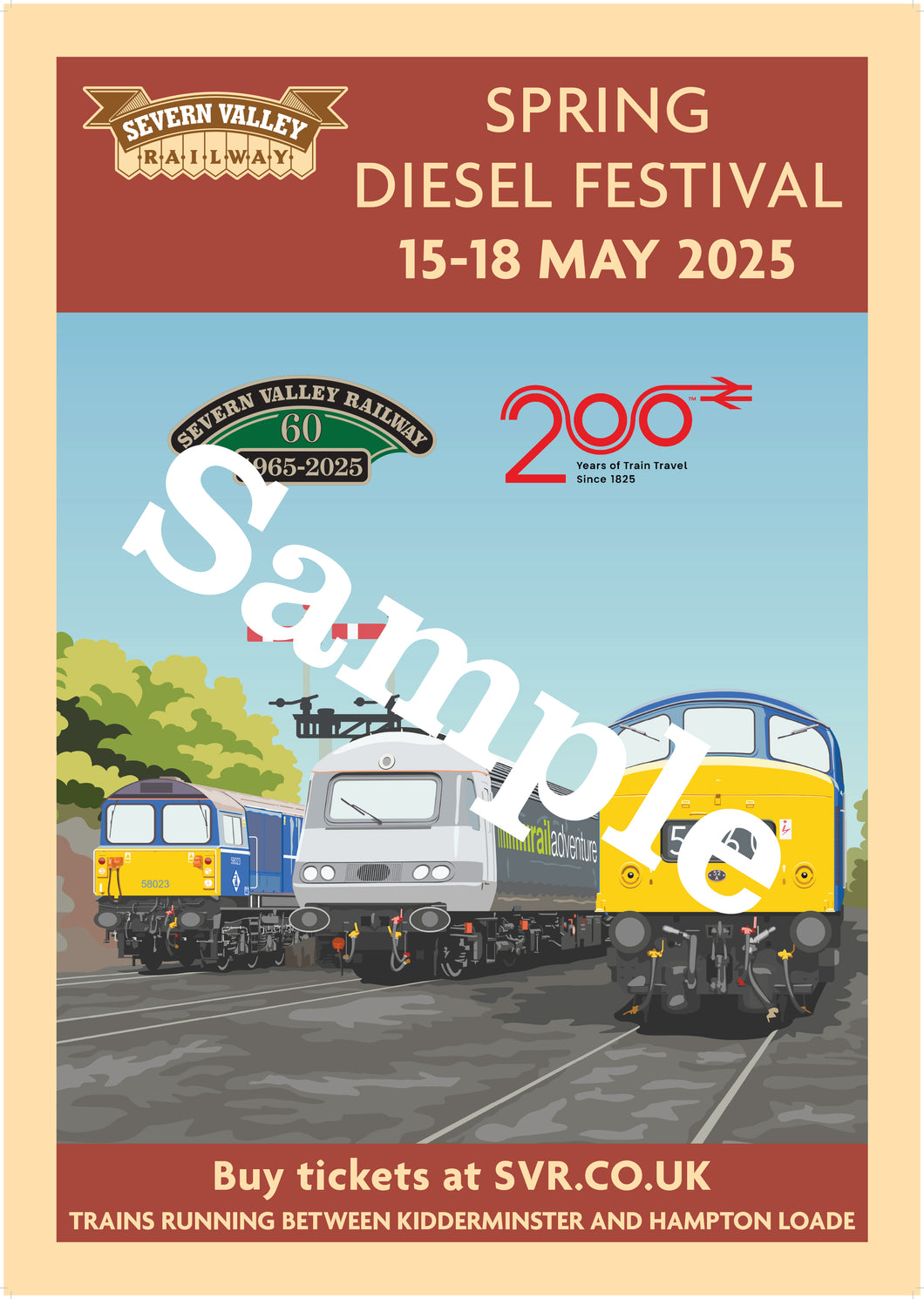 A3 poster - 2025 Spring Diesel Festival