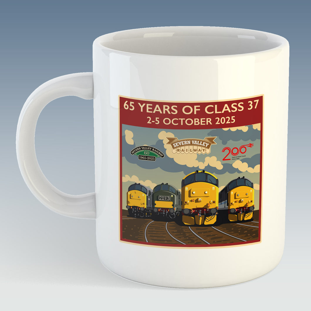 65 Years of Class 37 - Poster Mug