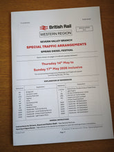 Load image into Gallery viewer, 2026 Spring Diesel Festival Working Timetable - Last few, HALF PRICE
