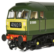 Load image into Gallery viewer, Bachmann 35-410 - CLASS 47/0 D1565 BR TWO-TONE GREEN (SMALL YELLOW PANELS)
