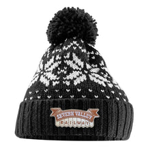 Load image into Gallery viewer, SVR Logo Snowflake Bobble Hat
