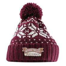 Load image into Gallery viewer, SVR Logo Snowflake Bobble Hat
