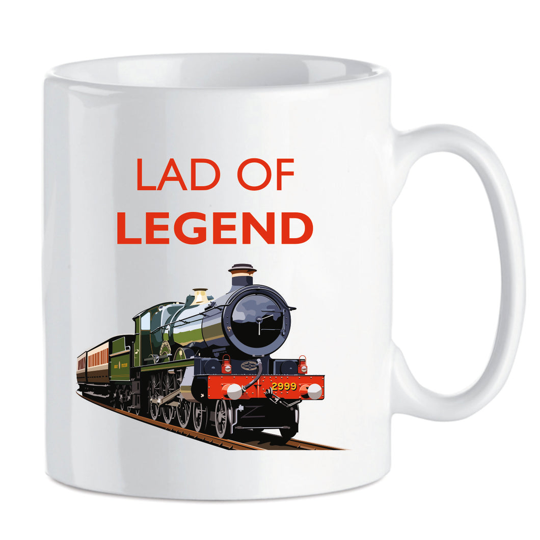 Sale 50% Now Off -  'Lad of Legend' Mug