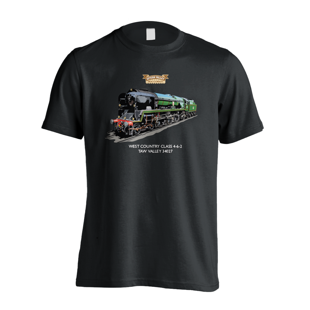 Sale - SR West Country Class 4-6-2 Taw Valley 34027 T-Shirt