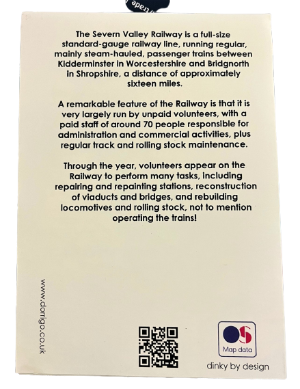 Severn Valley Railway Dinky Maps – Official SVR Shop